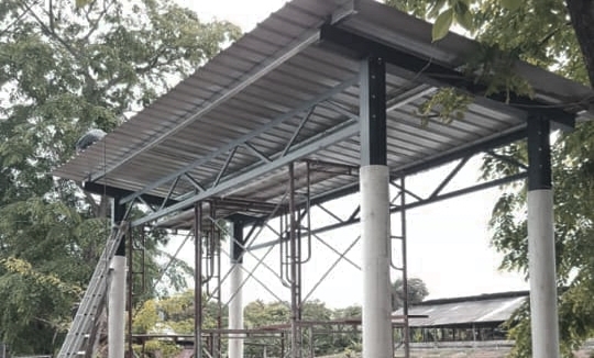Stainless Steel Structures for Residential and Commercial use.