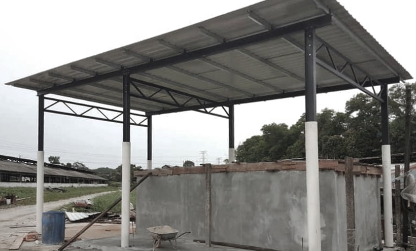 Stainless Steel Structures for Residential and Commercial use.